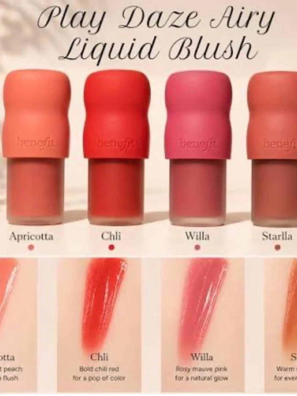 Benefit sheer buildable